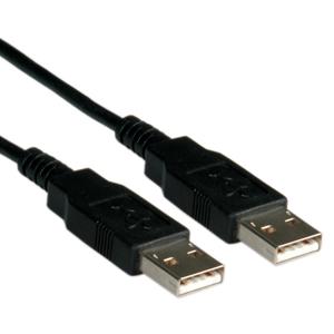 ROLINE USB 2.0 Kabel, type A-A, zwart, 4,5 m