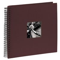 Hama Spiral Album "Fine Art", burgundy, 34x32/50 foto-album Rood 10 x 15, 13 x 18 - thumbnail