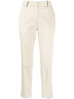 GOODIOUS pantalon de tailleur court - Marron