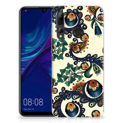 Siliconen Hoesje Huawei P Smart Plus (2019) Barok Flower
