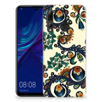 Siliconen Hoesje Huawei P Smart Plus (2019) Barok Flower