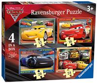 Ravensburgerpuzzel Disney Cars 3 Let's race! - 12+16+20+24 stukjes