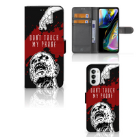 Motorola Moto G52 | Moto G82 Portemonnee Hoesje Zombie Blood