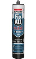 Soudal Fix - All Flexi | Lijm- en voegkit | Wit | 290 ml - 105029 - thumbnail