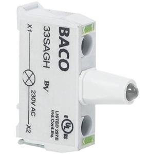 BACO BA33SAGL LED-element Groen 12 V/DC, 24 V/DC 1 stuk(s)