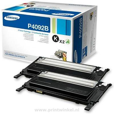 Samsung Toner zwart twin pack (rendement 3000 standaard pagina's)