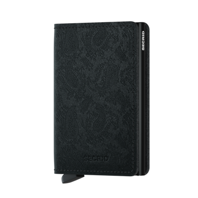 Secrid Slim Wallet Portemonnee Paisley Black