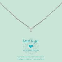 Heart To Get L161INT13S Hanger Initials Letter T zilver