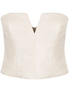 ZIMMERMANN haut bustier Matchmaker - Tons neutres