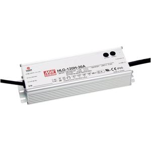 Mean Well HLG-120H-C350A LED-driver, LED-transformator Constante stroomsterkte 150 W 0.35 A 215 - 430 V/DC PFC-schakeling, Overbelastingsbescherming,