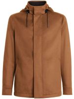 Zegna veste Elements Cima Oasi en cachemire - Marron