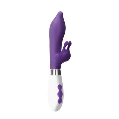 Luna Oplaadbare Siliconen Rabbit Vibrator met Clitorale Stimulatie Adonis - 10 Snelheden - Paars Luna Oplaadbare Siliconen Rabbit Vibrator met Clitorale Stimulatie Adonis - 10 Snelheden - Paars