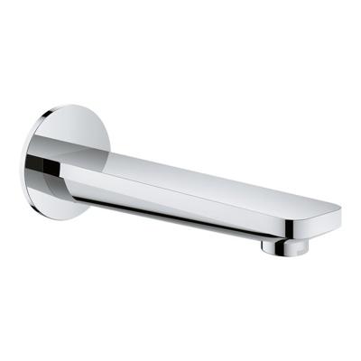 GROHE Lineare baduitloop wandmontage sprong 17cm chroom 13383001