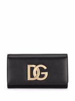 Dolce & Gabbana pochette 3.5 en cuir - Noir