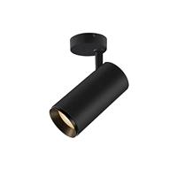 SLV NUMINOS® SPOT DALI L/LED spot, schijnwerper, plafondspot, plafondlamp, opbouwlamp, binnenverlichting / 2700K 28W 2400lm zwart dimbaar 36 graden