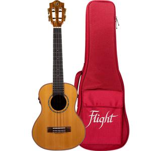 Flight Princess Series Diana Soundwave Tenor elektrisch-akoestische tenor ukelele met ingebouwde effecten