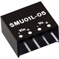 Mean Well SMU01M-12 DC/DC-converter 30 V/DC 1 W Aantal uitgangen: 1 x Inhoud 1 stuk(s) - thumbnail