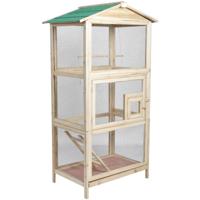 vidaXL Voliere Outdoor 72 x 49 x 176 cm