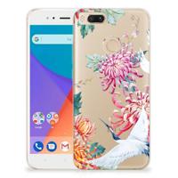 Xiaomi Mi A1 TPU Hoesje Bird Flowers