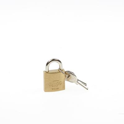 Hangslot messing 25mm gls 2501