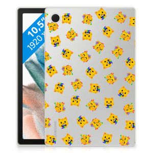 Hippe Hoes voor Samsung Galaxy Tab A8 2021/2022 Katten Emojis