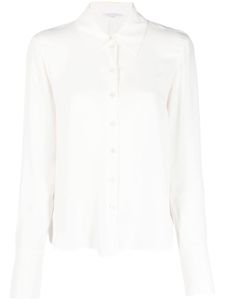 Patrizia Pepe chemise boutonnée à manches longues - Blanc