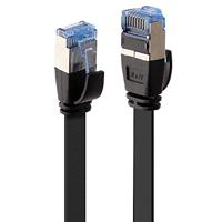 LINDY 47483 3m Cat6a U/FTP (STP) zwart netwerkkabel, 47483