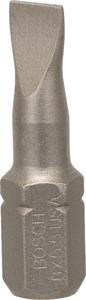 Bosch Accessories Gleuf-bit 5.5 mm Extra hard C 6.3 10 stuk(s)