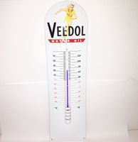 Veedol Motor Oil Emaille Thermometer - thumbnail