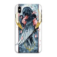 Golden Raven: iPhone XS Tough Case