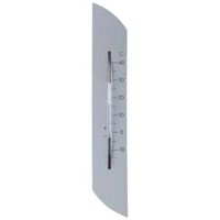 Buitenthermometer metaal Radius grijs gelakt 29.5 cm - thumbnail