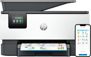 HP Officejet Pro 9120b All-in-One Multifunctionele printer Inkjet Kleur A4 Printen, scannen, kopiëren, faxen ADF, Duplex-ADF, Duplex, LAN, USB, WiFi, Bluetooth