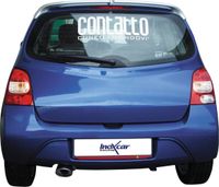 InoxCar uitlaat passend voor Renault Twingo GT 1.2T (100pk) 2007- 120x80mm IXRETW02120