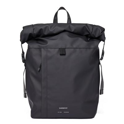 Sandqvist Konrad Backpack black Laptoprugzak Sandqvist Konrad Backpack black Laptoprugzak