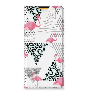 Samsung Galaxy M52 Hoesje maken Flamingo Triangle