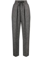 MARANT ÉTOILE pantalon Miroki fuselé à lien de resserrage - Gris