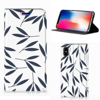 Apple iPhone X | Xs Smart Cover Leaves Blue - thumbnail