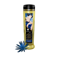 Shunga Erotic Massage Oil - Midnight Flower - 8 fl oz / 240 ml - thumbnail