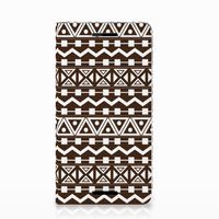 Nokia 2.1 2018 Hoesje met Magneet Aztec Brown