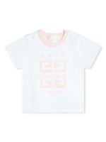 Givenchy Kids short 4G en coton à taille élastiquée - Rose