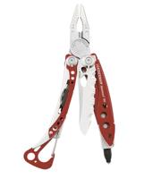 LEATHERMAN - Skeletool RX Multitool met Gekarteld Mes en Glasbreker zonder Foedraal, Rood