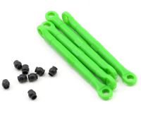 Toe link, front & rear, green (molded composite) (green) (4)/ hollow balls (8) - thumbnail