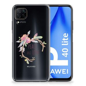 Huawei P40 Lite Telefoonhoesje met Naam Boho Text