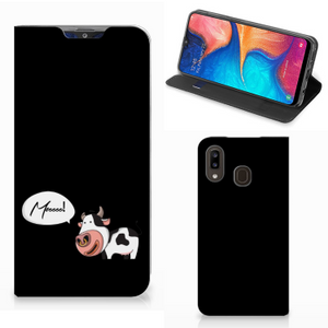 Samsung Galaxy A30 Magnet Case Cow