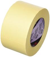 3M 501E crêpetape, 72 mm x 50 m, industriële en auto-lakafdekkingen, beige, verpakking van 12 stuks
