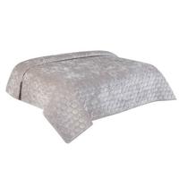 Unique Living - Bedsprei Peggy 170x220cm light grey - thumbnail