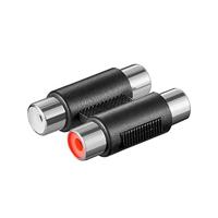 10 x audio-adapter 2 x RCA-koppeling > 2 x RCA-koppeling A 181 cinch-koppeling