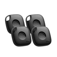 Tile by Life360 Mate (2024) – Bluetooth-tracker, sleutelfinder en itemfinder voor sleutels, tassen en meer. Telefoonzoeker. Zowel iOS- als Android-compatibel. 4-pack (zwart)