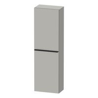 Hoge Kast Duravit D-Neo Kolomkast Wand 132 cm Rechtsdraaiend Mat Betongrijs