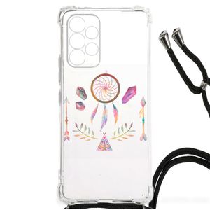 Samsung Galaxy A53 Stevig Bumper Hoesje Boho Dreamcatcher